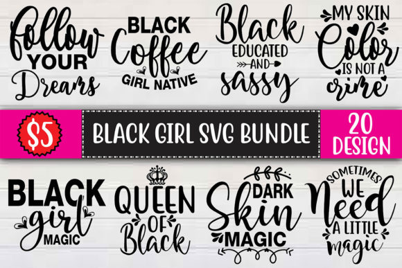 Black Girl SVG Bundle: Design-First Bundles for Real Projects