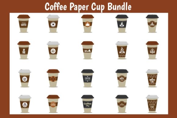Coffee Paper Cup Bundle