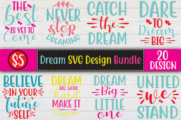 Dream SVG Design Bundle: Creative Bundles for Brand Builders
