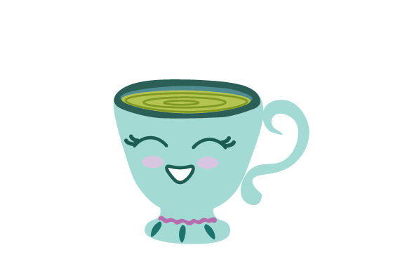 KAWAII-STYLE TEA CUP Crafts & Cups Amp