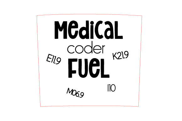 Medical Coder Fuel Tumbler Wrap — Crafts & Cups Amp