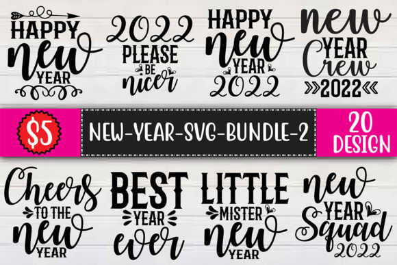 New Year SVG Bundle-2