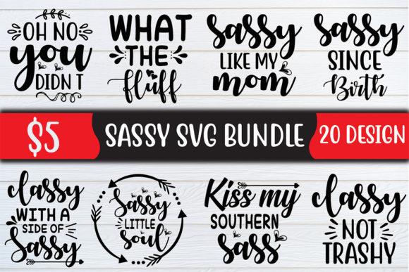 Sassy SVG Bundle for Creative Design