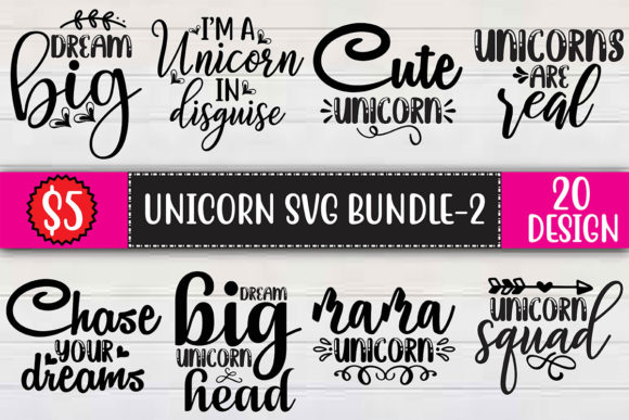 Unicorn SVG Bundle 2 Review