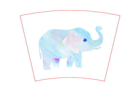 Watercolor Elephant Tumbler: Crafts & Cups Amp