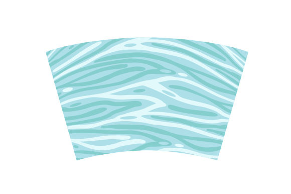 Zebra Print Hot Cup Wrap for Crafts & Cups Amp